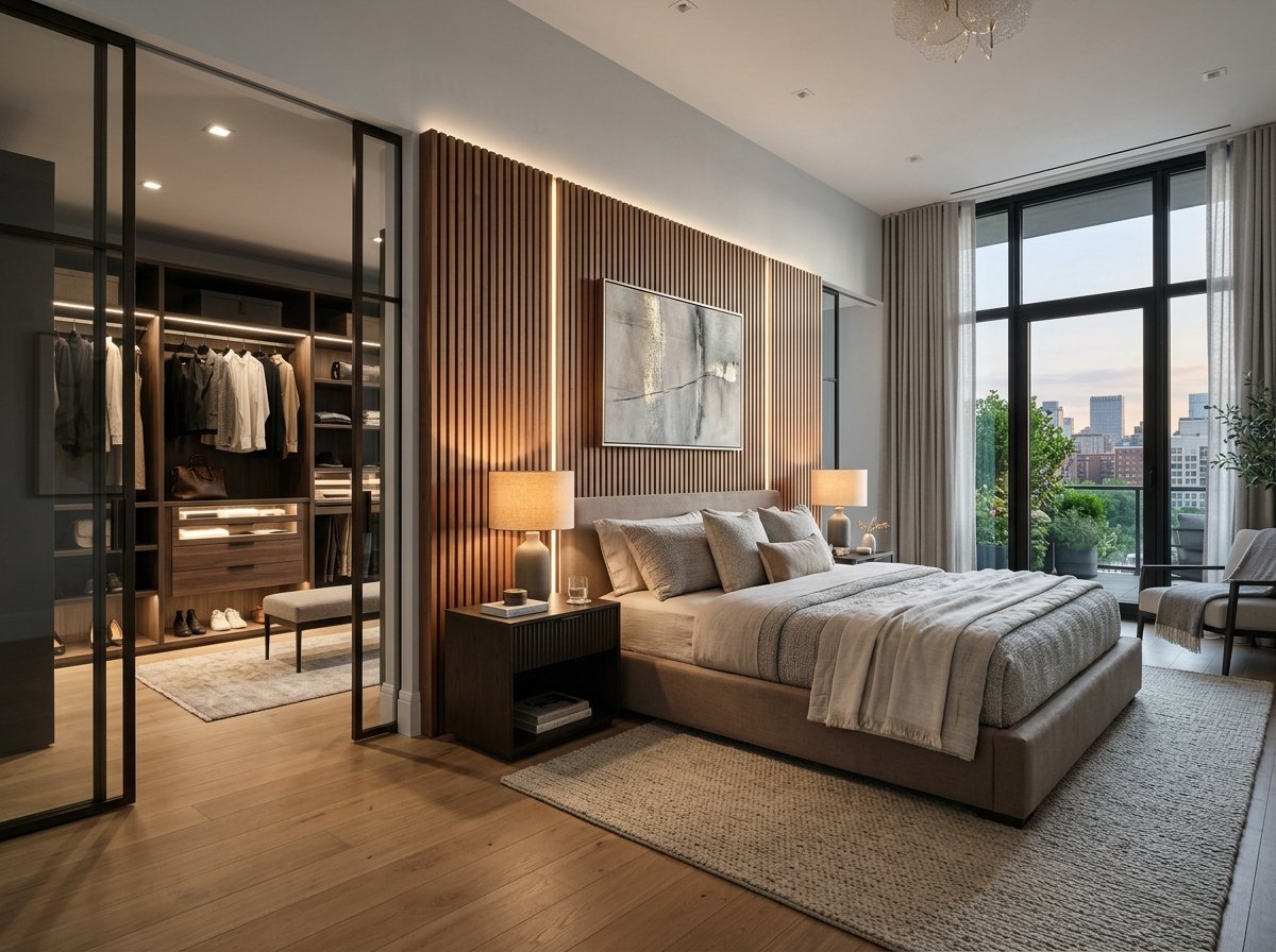 Furnishing by IVO Estates - Master Bedroom & Wardrobe Execution
